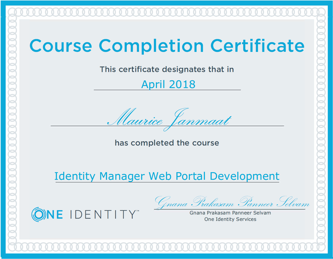 One Identity Web Portal Development
