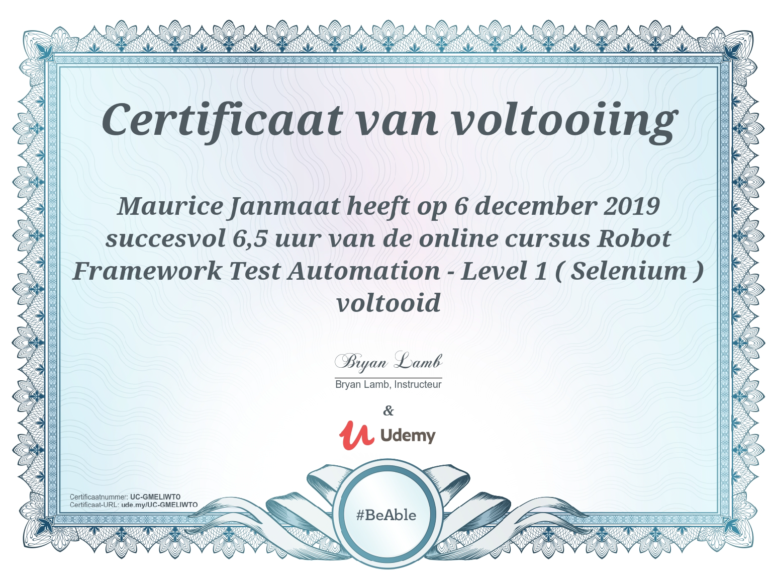 Robot Framework Level 1