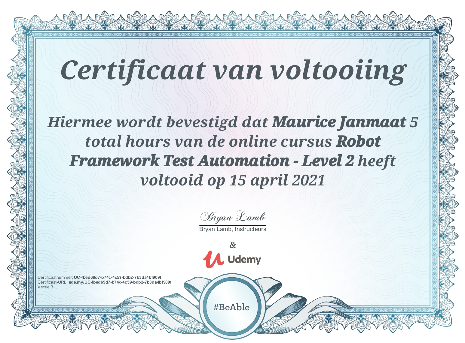 Robot Framework Level 2