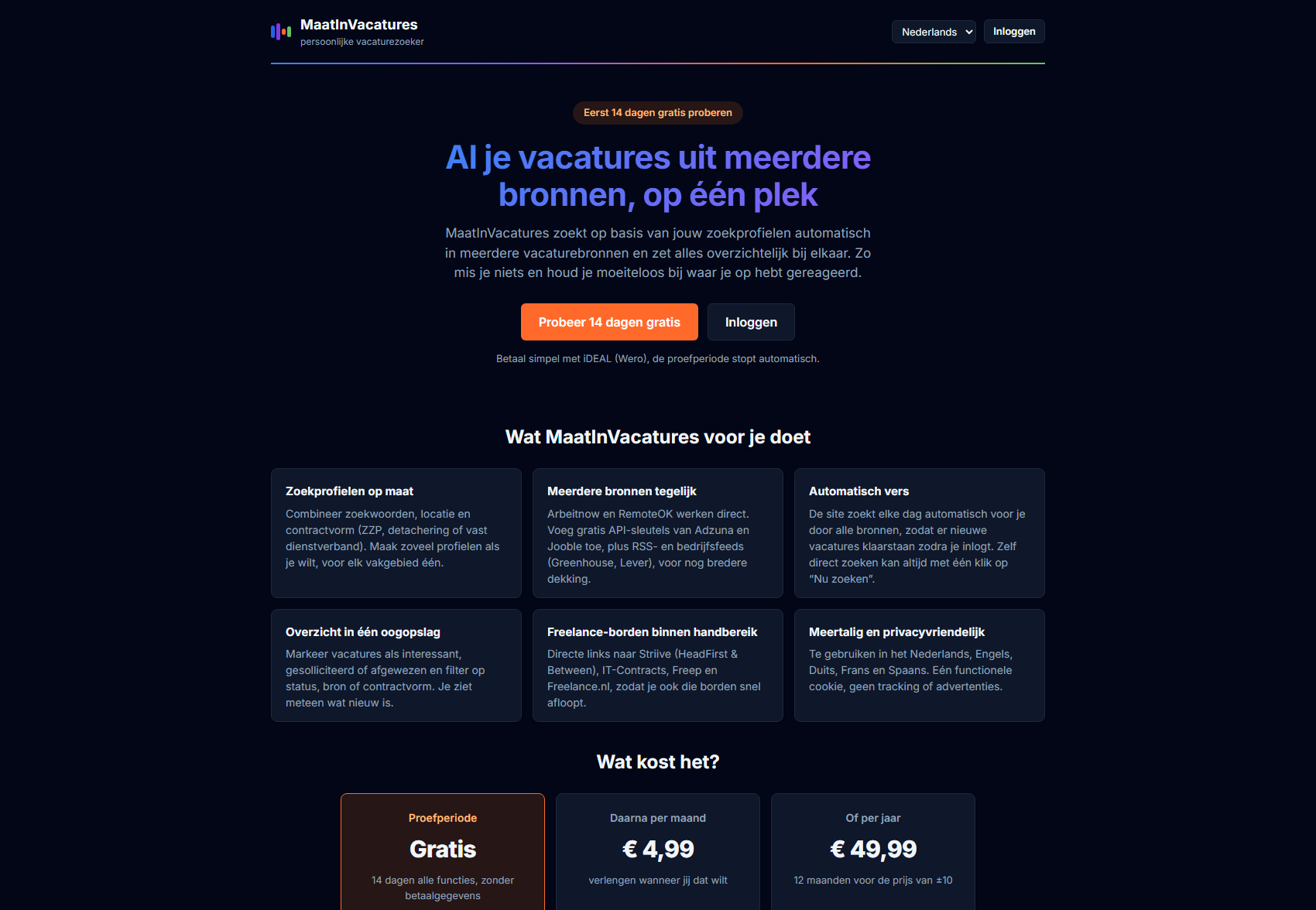 MaatInVacatures